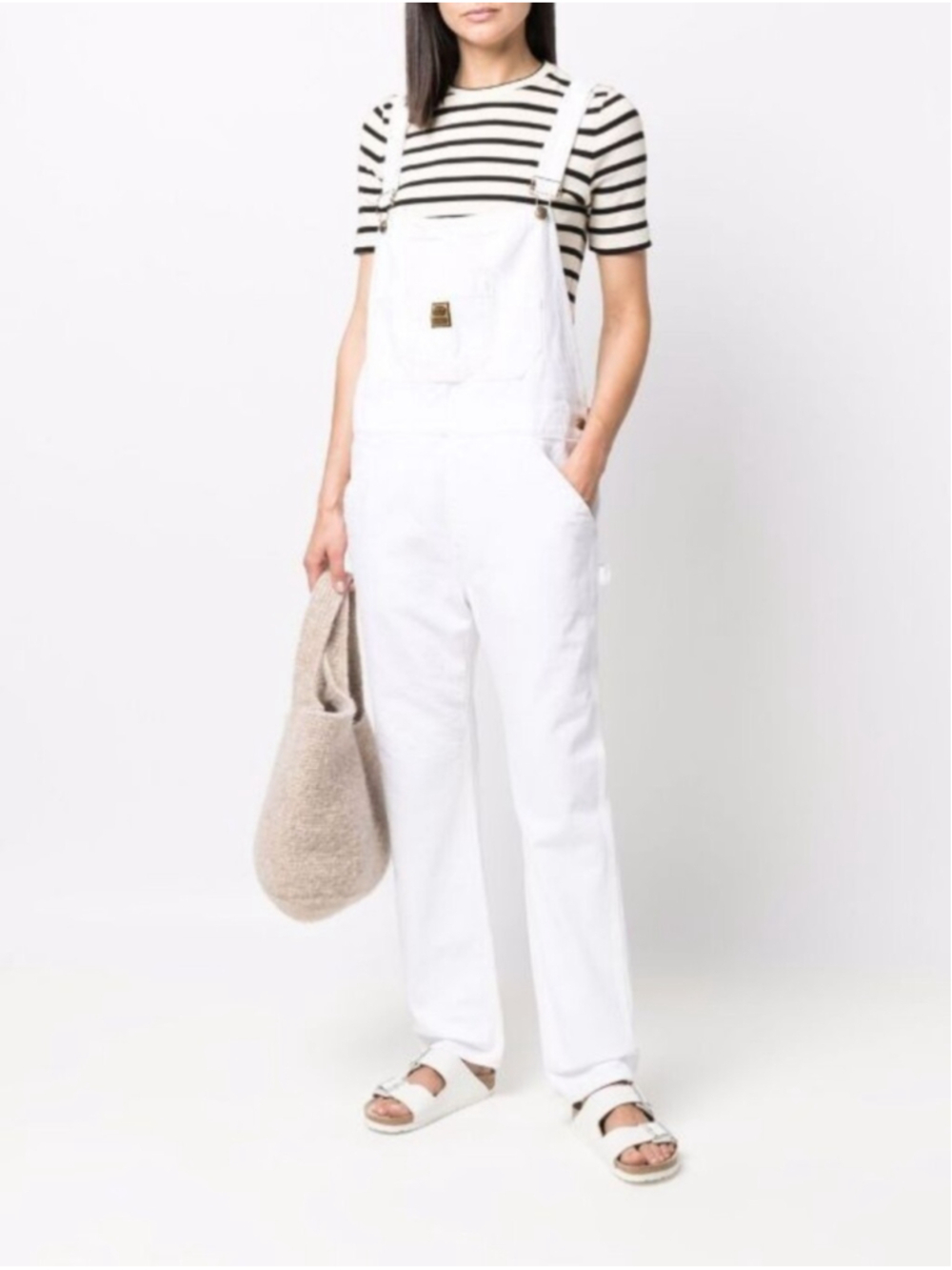 Washington Dee Cee organic-cotton logo-patch dungarees size 30 BNWT